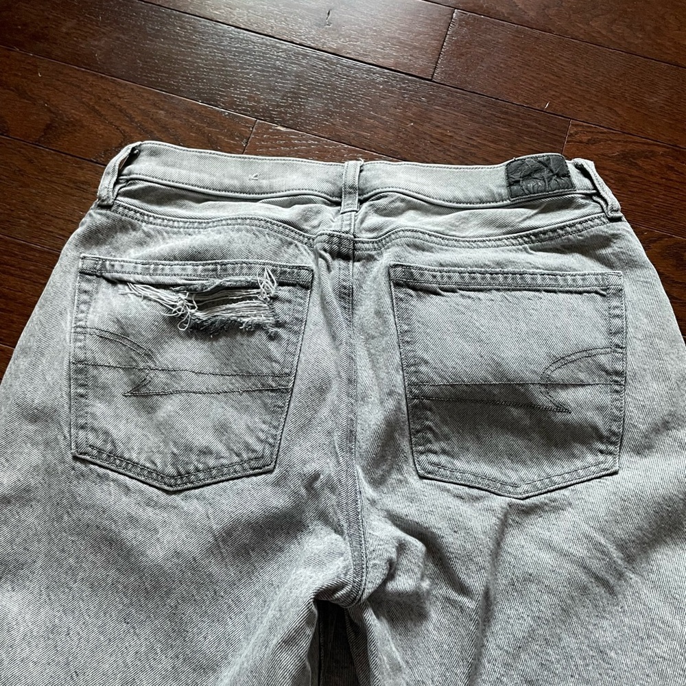 American Eagle Outfitters Light Gray Denim - Picture 6 of 6